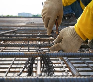 Professional rebar installation on site — Hermanos Rebar